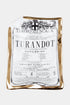 Fornasetti Cendrier "Turandot" en porcelaine noire et blanche - 91628_TU 