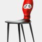 Fornasetti Chaise Lux Gstaad - rouge/bleu - 8670_TU 