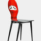 Fornasetti Chaise Lux Gstaad - rouge/bleu - 8670_TU 