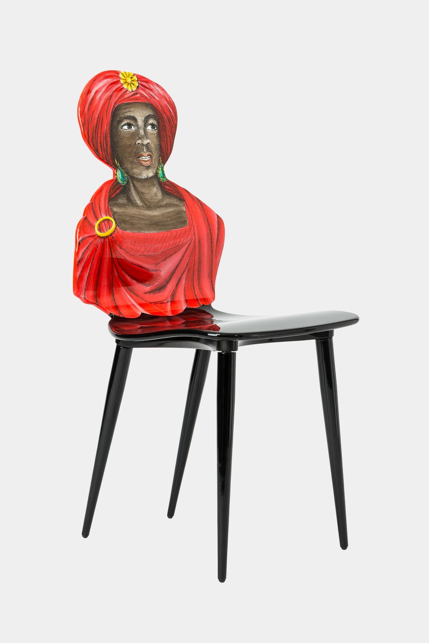 Fornasetti Chaise Moro - 56085_TU 