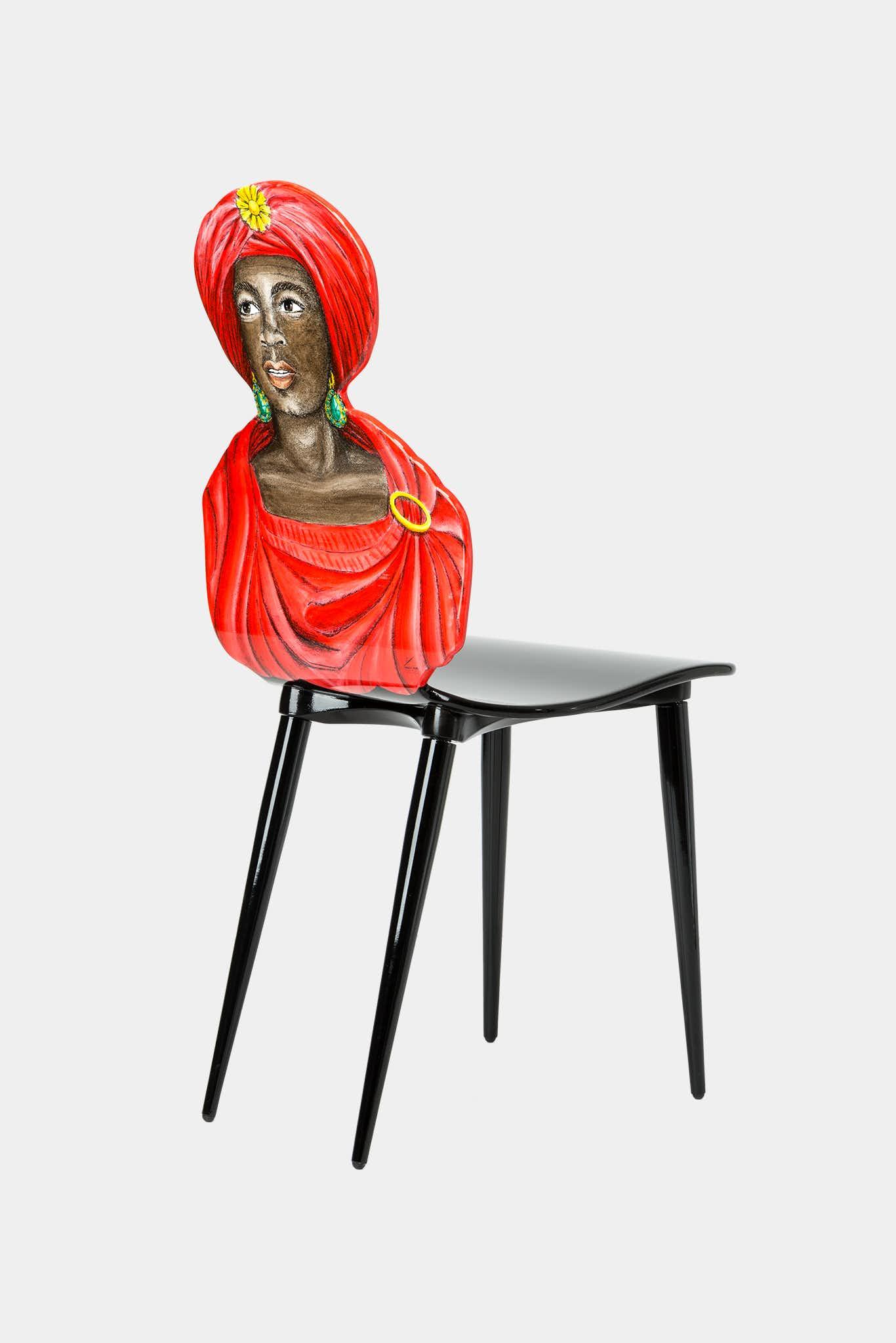 Fornasetti Chaise Moro - 56085_TU 