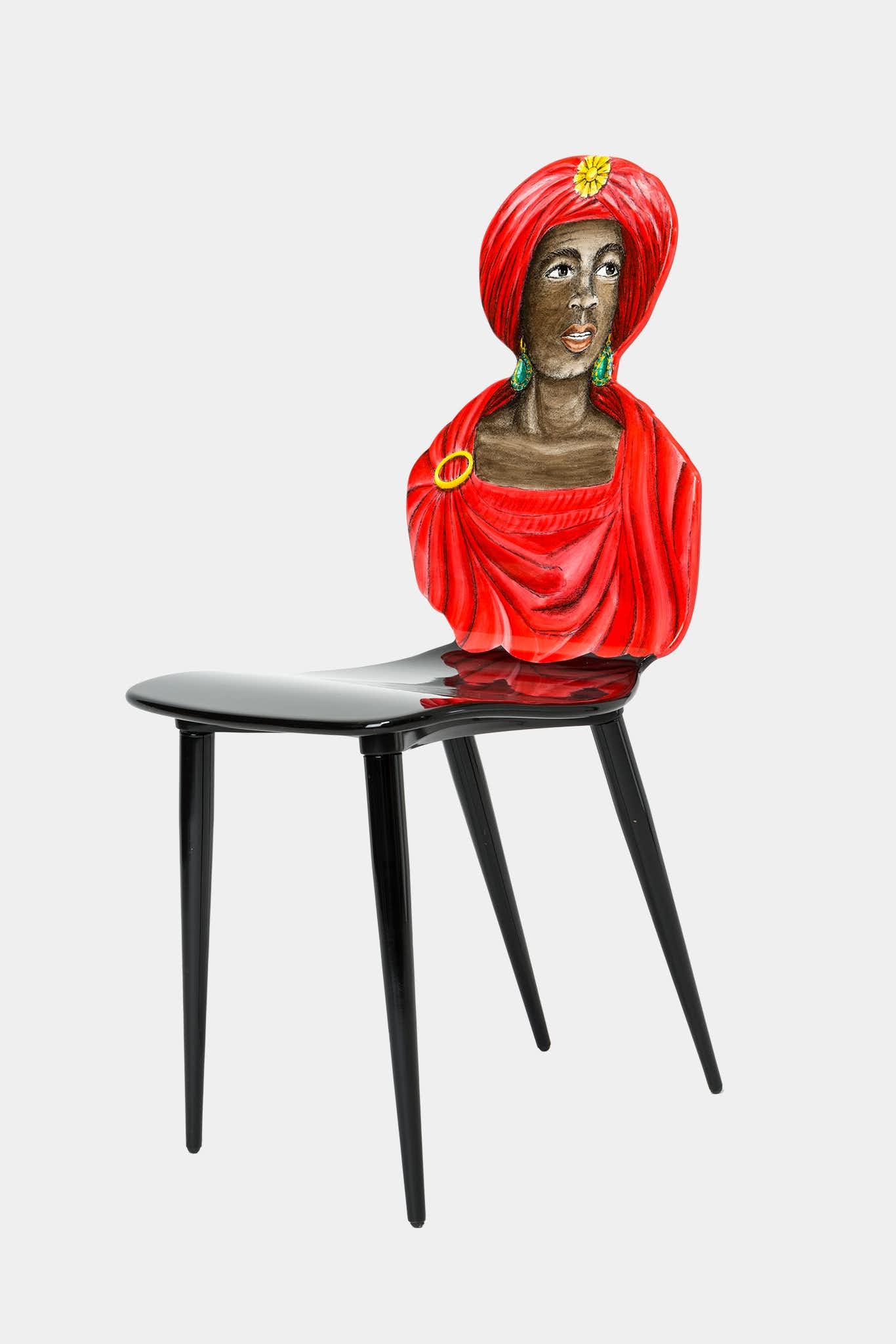 Fornasetti Chaise Moro - 56085_TU 