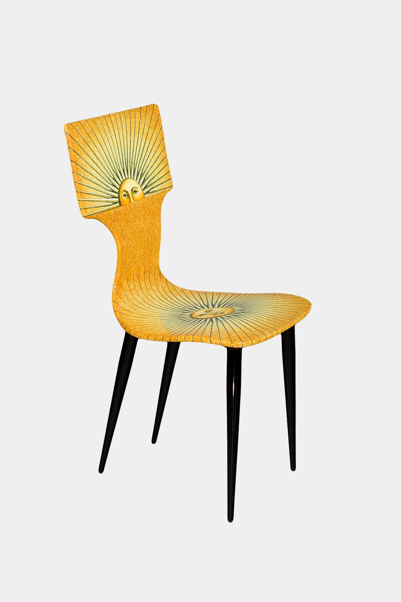 Fornasetti Chaise Sole - jaune - 53107_TU 