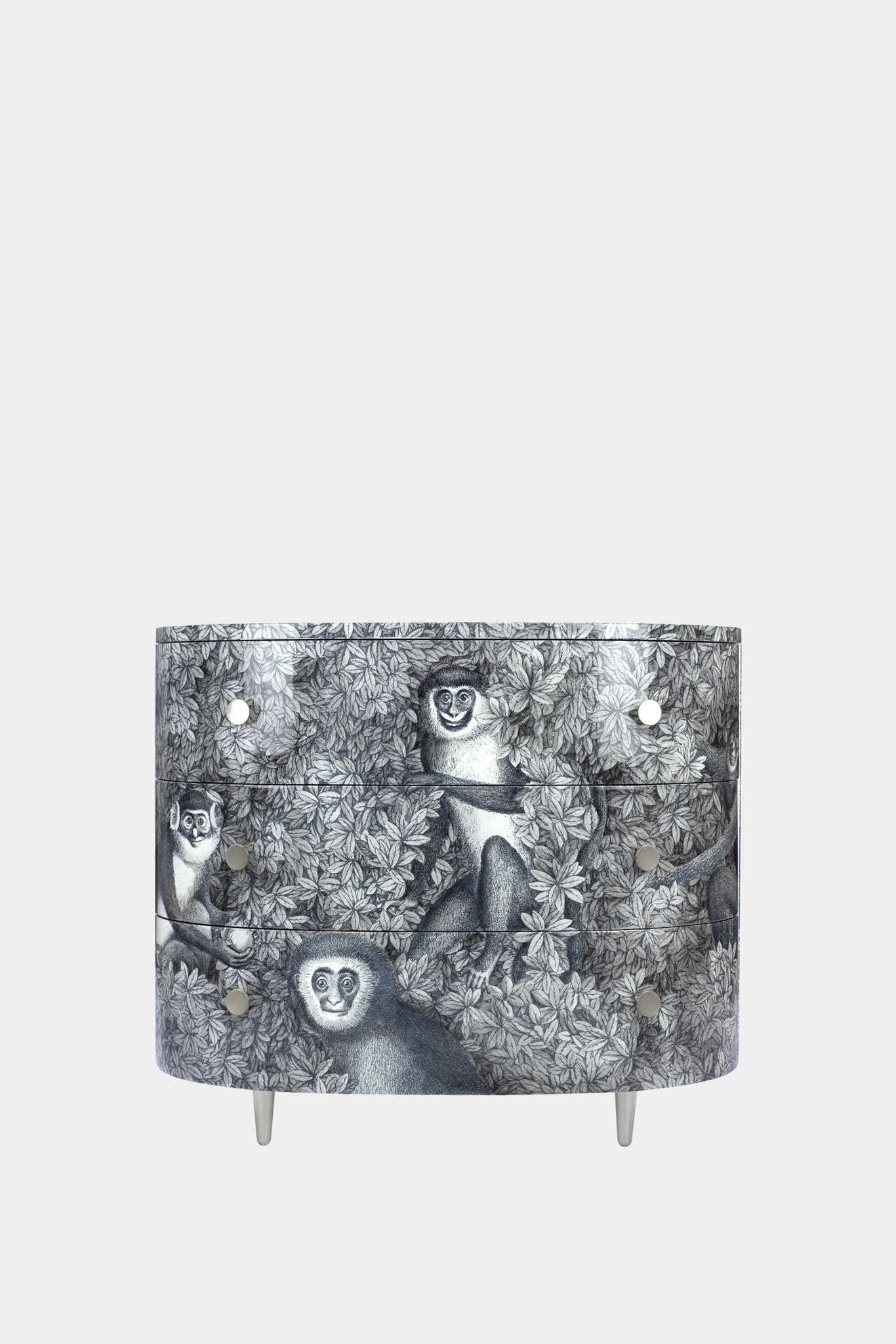 Fornasetti Commode incurvée Scimmie - 3266_TU 