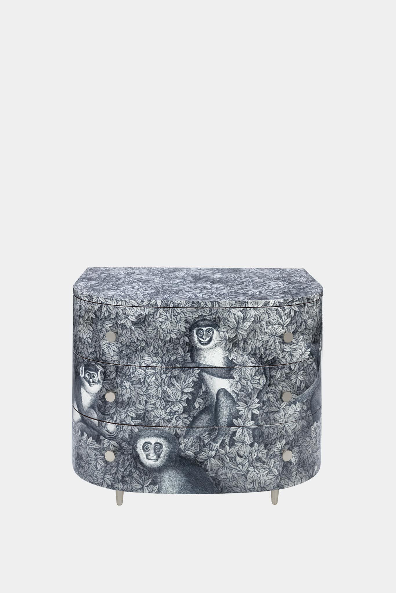 Fornasetti Commode incurvée Scimmie - 3266_TU 