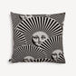 Fornasetti Coussin d'extérieur "Soli a Ventaglio" 40*40 cm - 45179_TU 