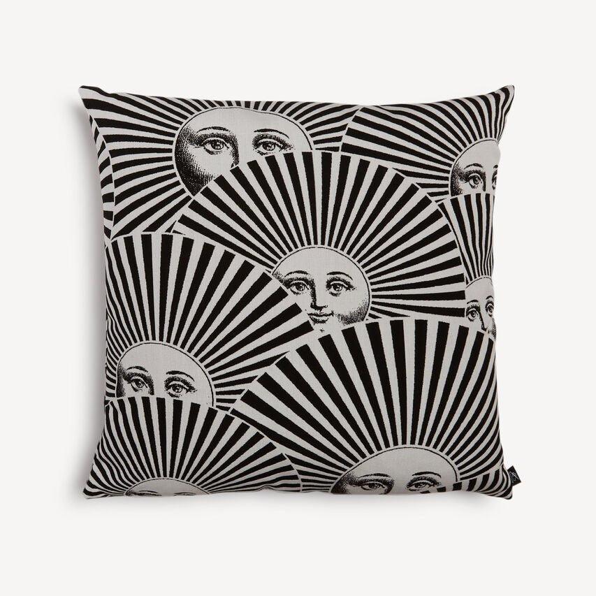 Fornasetti Coussin d'extérieur "Soli a Ventaglio" 40*40 cm - 45179_TU 