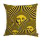 Fornasetti Coussin d'extérieur "Soli a Ventaglio" 60*60 cm - 45177_TU 