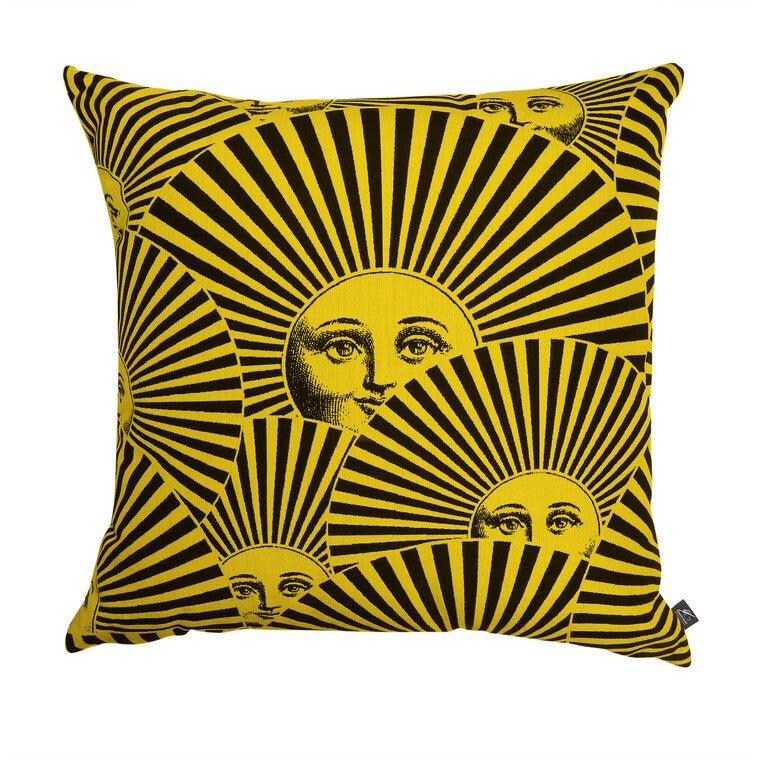 Fornasetti Coussin d'extérieur "Soli a Ventaglio" 60*60 cm - 45177_TU 