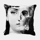 Fornasetti Coussin "Tema e Variazioni" n.288 en coton noir et blanc - 41202_TU 