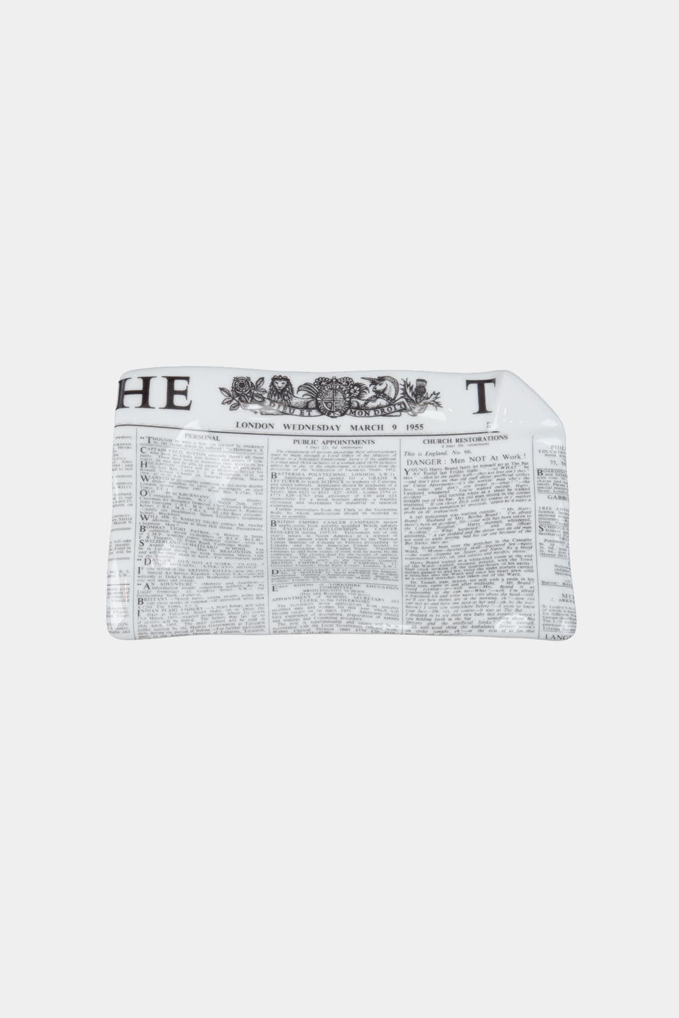 Fornasetti Grand cendrier Giornali The Times - 87714_TU 