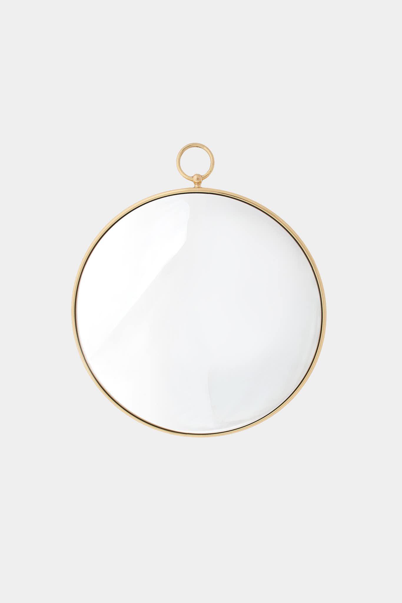 Fornasetti Miroir mural Magic Convex Ø50 - doré - 30927_TU 