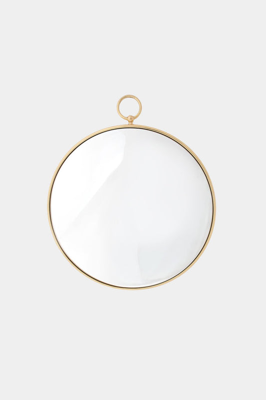 Fornasetti Miroir mural Magic Convex Ø50 - doré - 30927_TU 