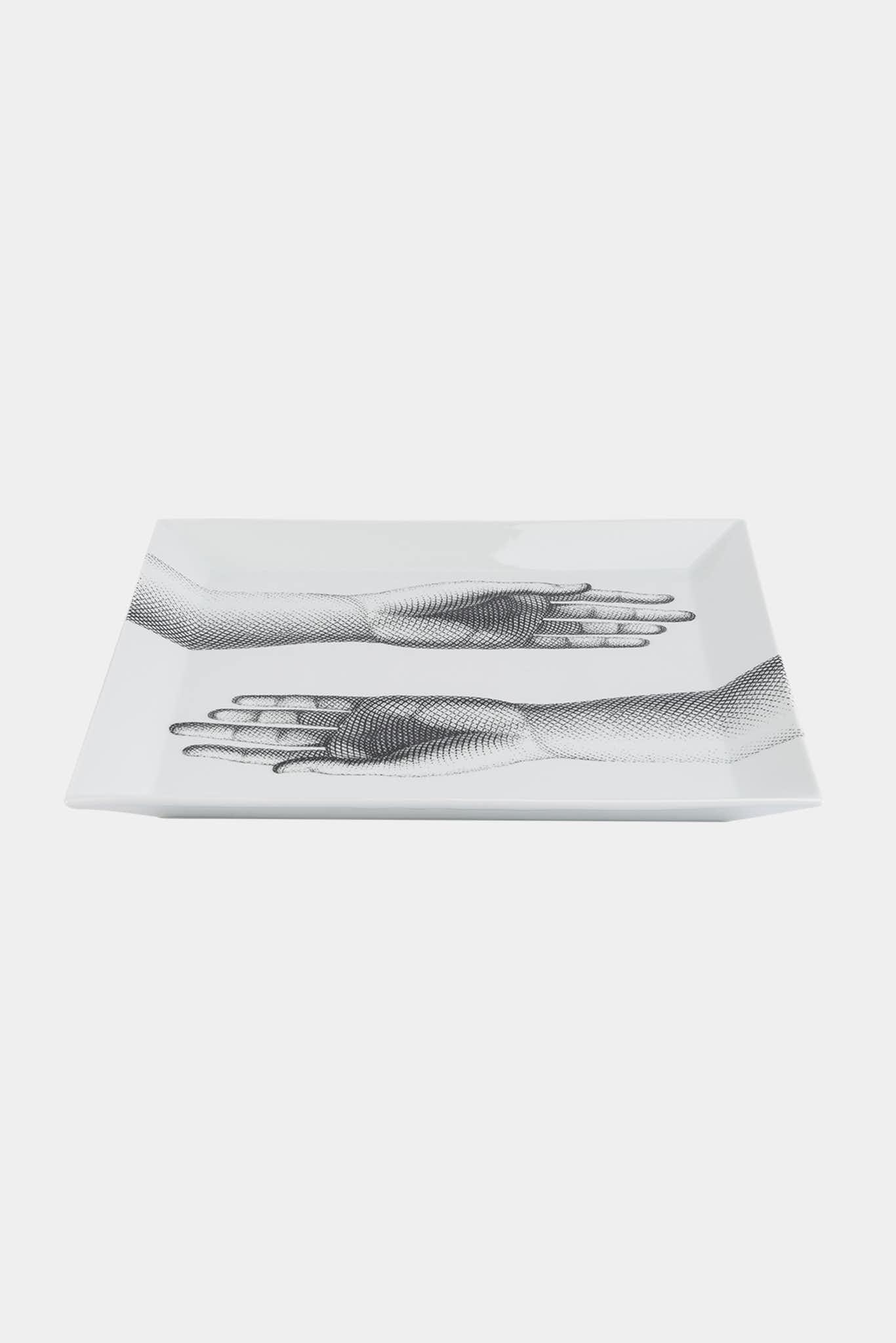 Fornasetti Plateau carré Mani - 99330_TU 