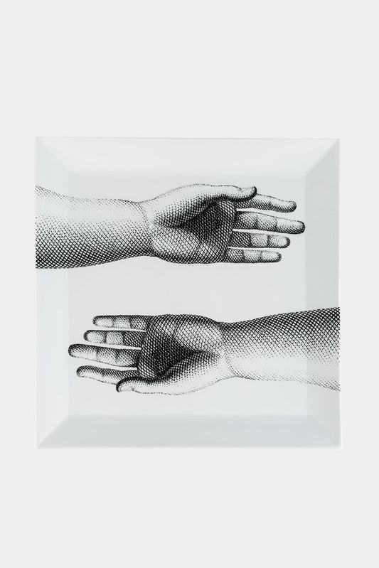Fornasetti Plateau carré Mani - 99330_TU 