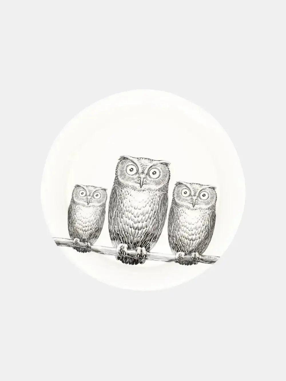 Fornasetti Plateau "Civette" - 42397_TU 