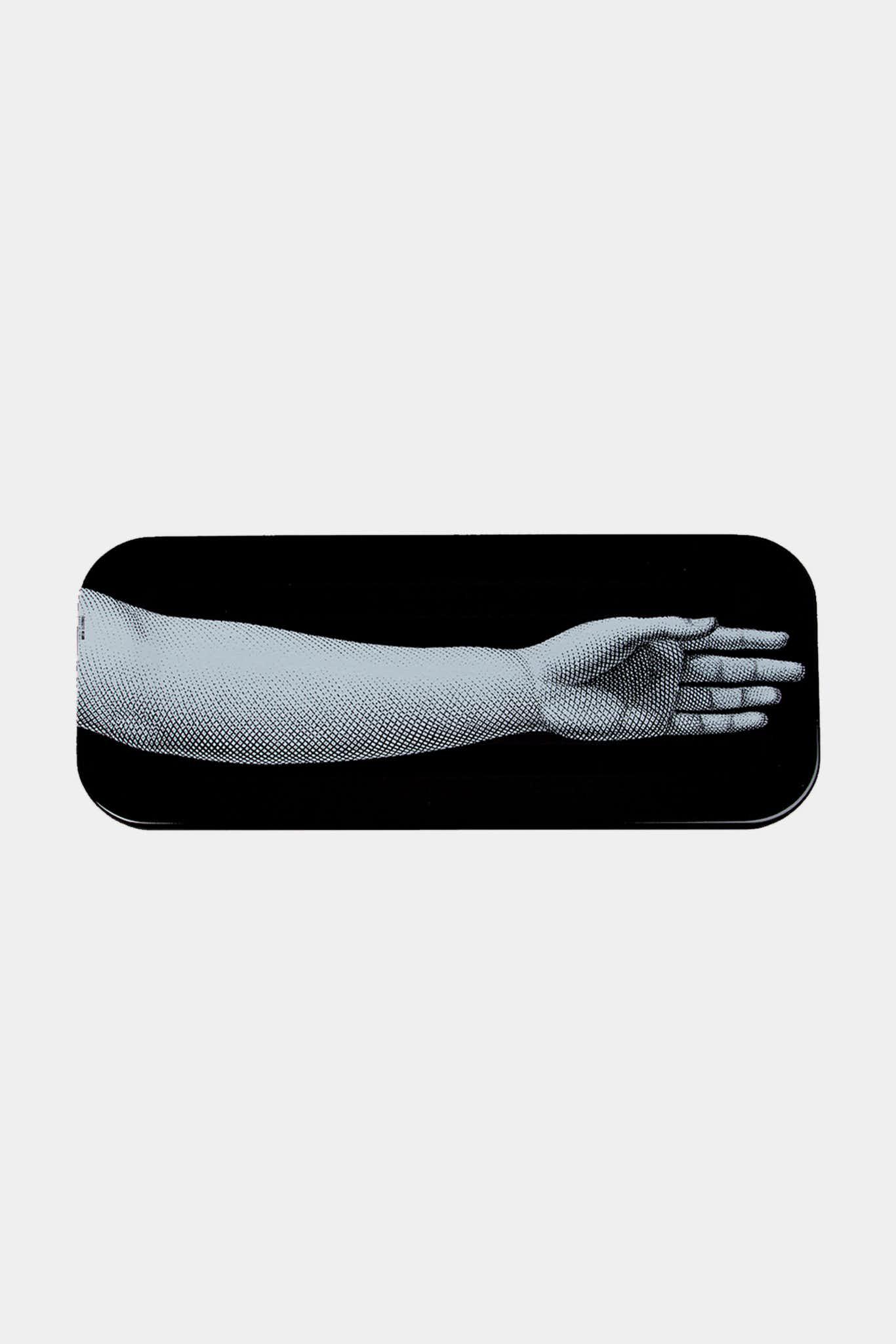 Fornasetti Plateau Mano 25x60 - noir - 53101_TU 