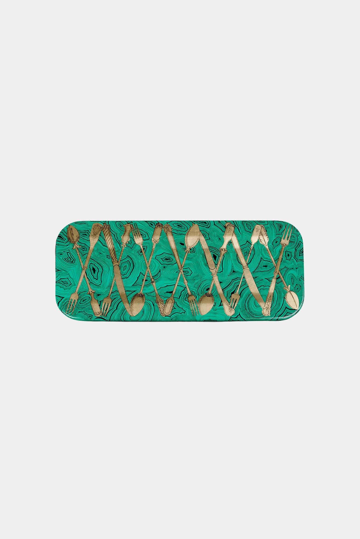 Fornasetti Plateau Posateria 25x60 - 40749_TU 