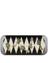 Fornasetti Plateau rectangulaire "Chiavi Gold and Rhombi" - 43119_TU 