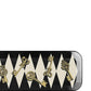 Fornasetti Plateau rectangulaire "Chiavi Gold and Rhombi" - 43119_TU 