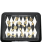 Fornasetti Plateau rectangulaire "Chiavi Gold and Rhombi" - 43120_TU 