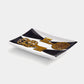 Fornasetti Plateau rectangulaire "Chiavi Gold Rombi" - 42292_TU 