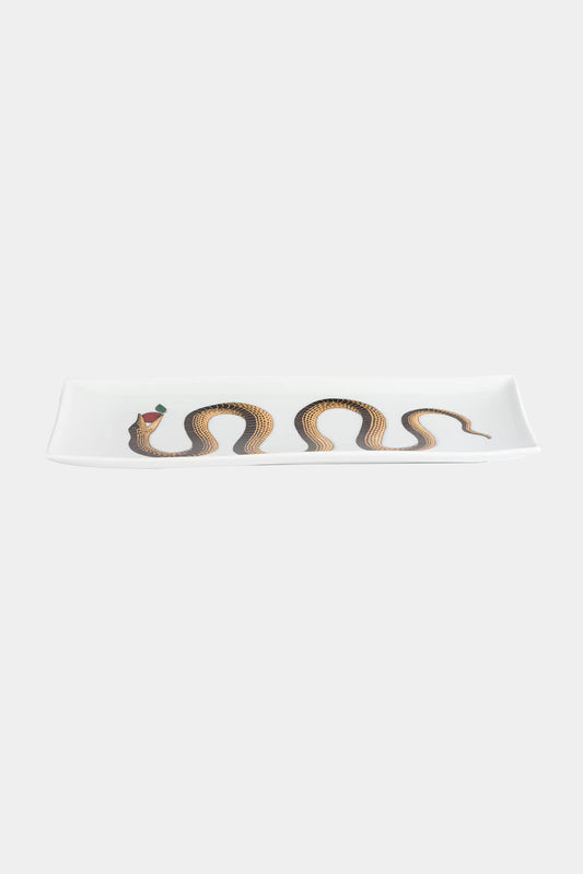 Fornasetti Plateau rectangulaire Serpente - 29872_TU 