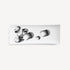 Fornasetti Plateau rectangulaire "Tema e Variazioni" n.218 - 44599_TU 