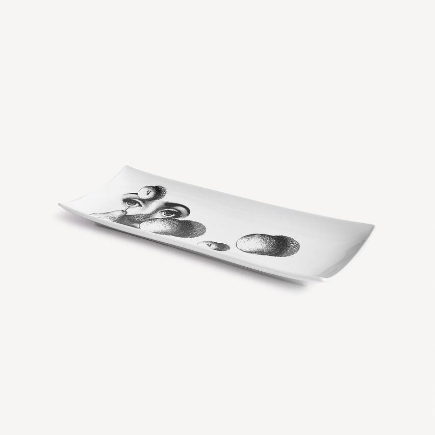 Fornasetti Plateau rectangulaire "Tema e Variazioni" n.218 - 44599_TU 