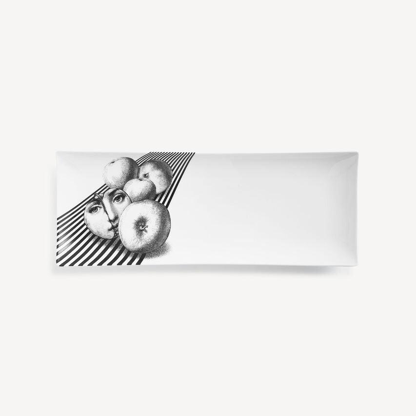 Fornasetti Plateau rectangulaire "Tema e Variazioni" n.390 - 44600_TU 