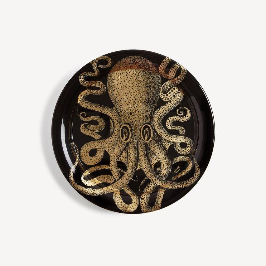 Fornasetti Plateau rond "Polipo" (Ø 60 cm) - 42404_TU 