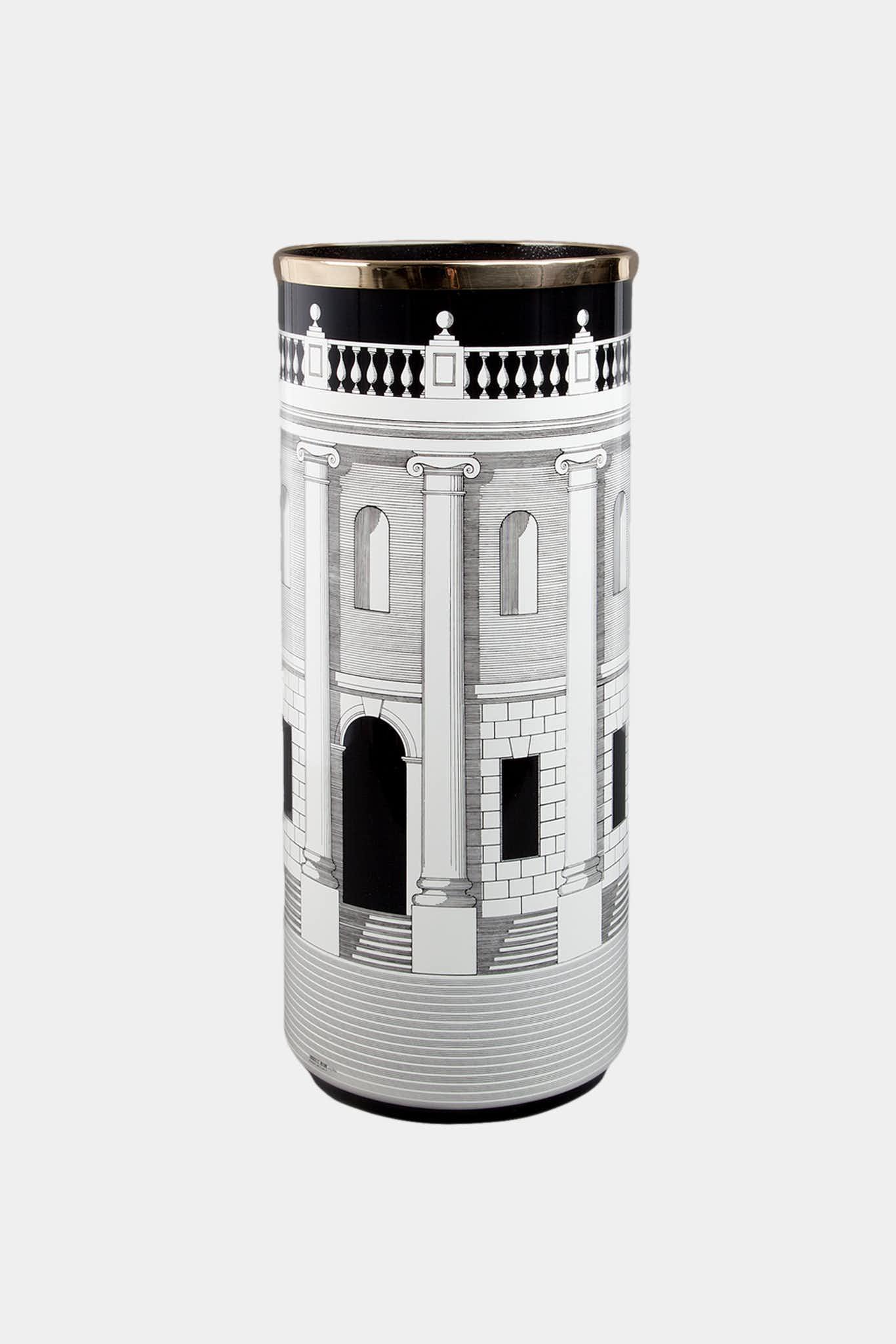 Fornasetti Porte-parapluies cylindrique Casa con Colonne - 21381_TU 