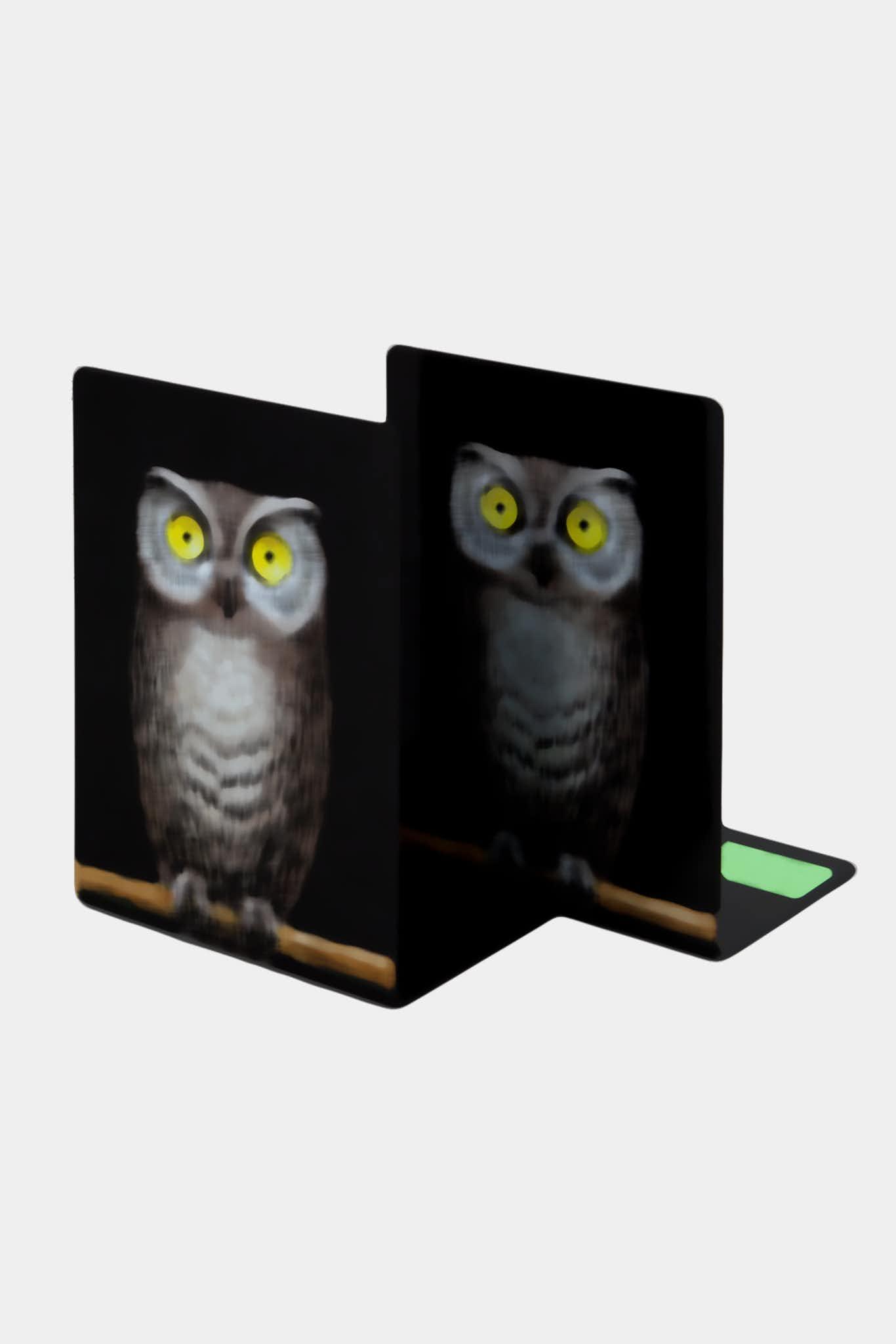Fornasetti Serre-livres Civetta - noir - 44985_TU 