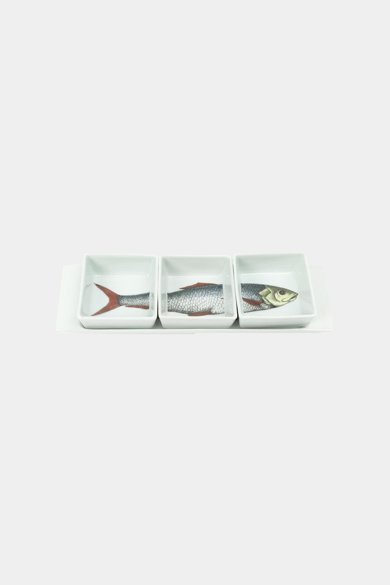 Fornasetti Set apéritif Pesci - 8707_TU 