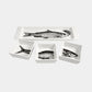 Fornasetti Set apéritif Pesci - noir/blanc - 29093_TU 