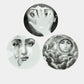 Fornasetti Set de 6 tasses à thé Tema e Variazioni 2005 - doré - 22333_TU 