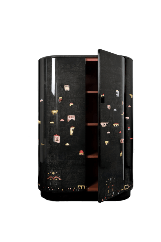 Fornasetti Stipo cabinet Gerusalemme di Notte - 93061_TU 