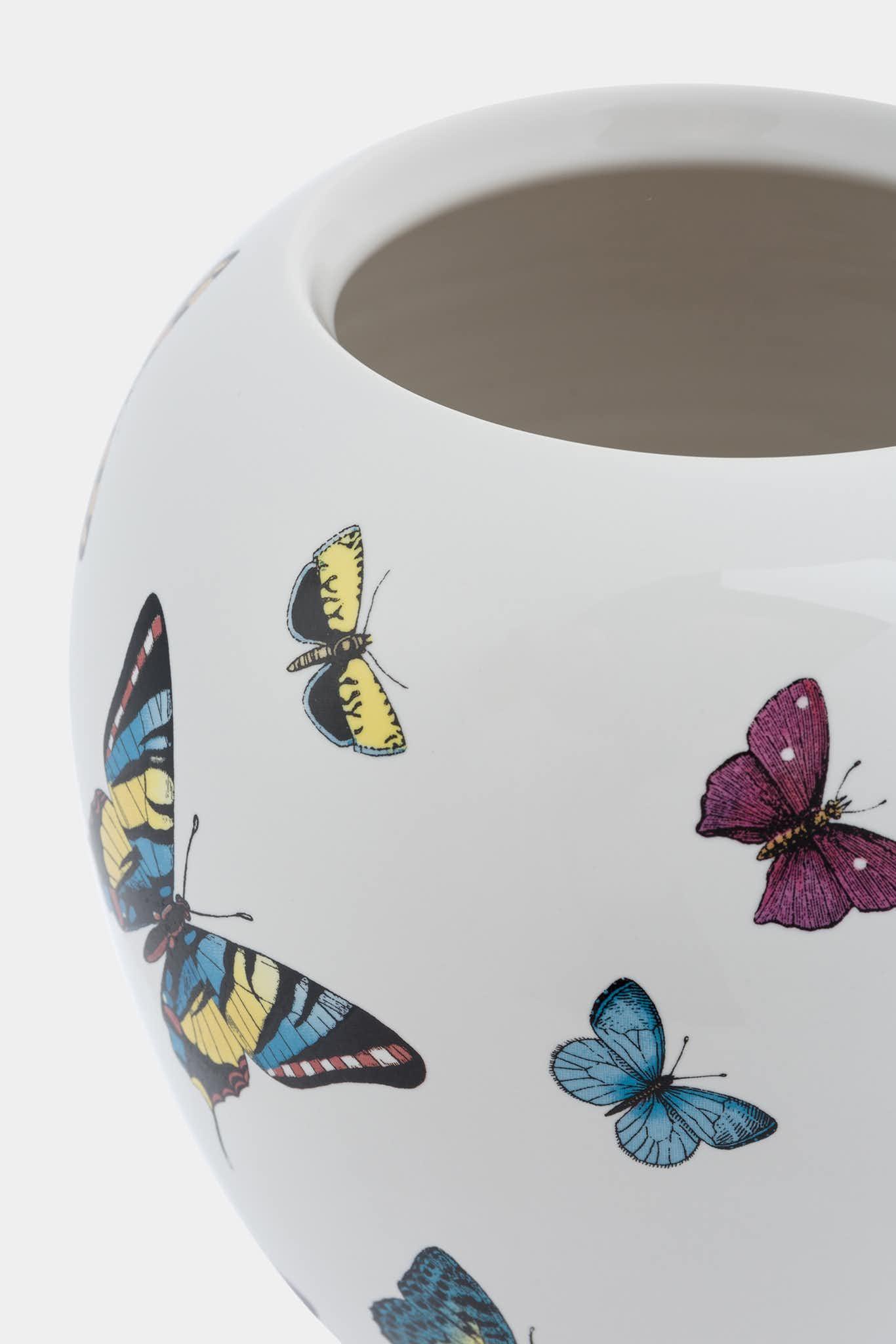 Fornasetti Vase Farfalle Colour - 91055_TU 